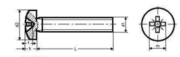 screw-DIN7985